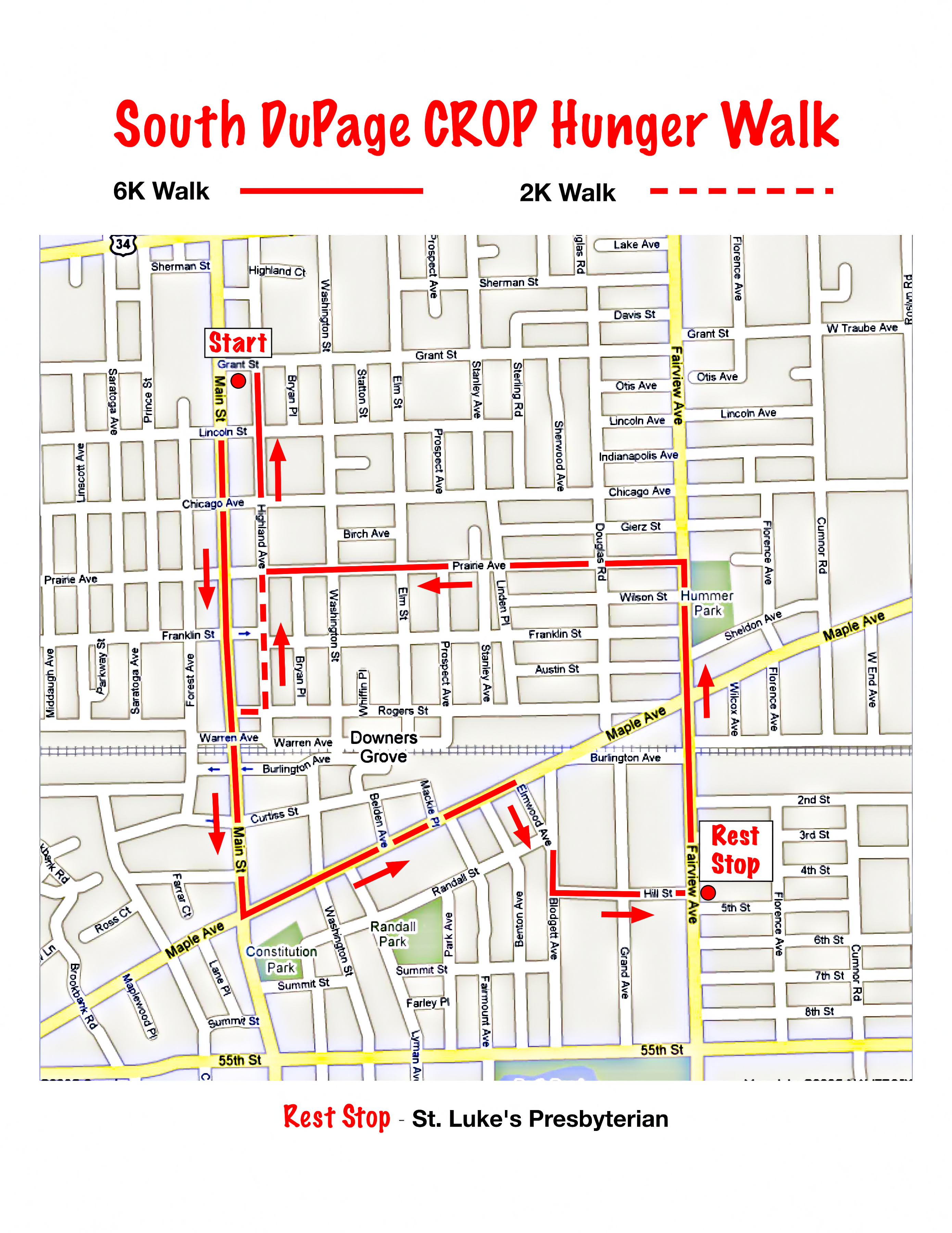 CROP Walk Map
